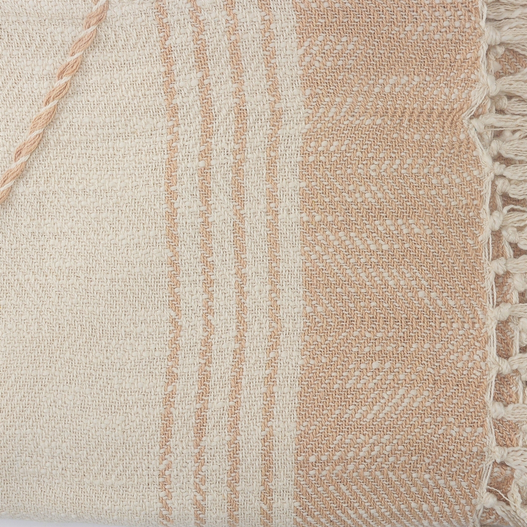 Allico Beige Throw Blanket - Thumbnail - Image 7