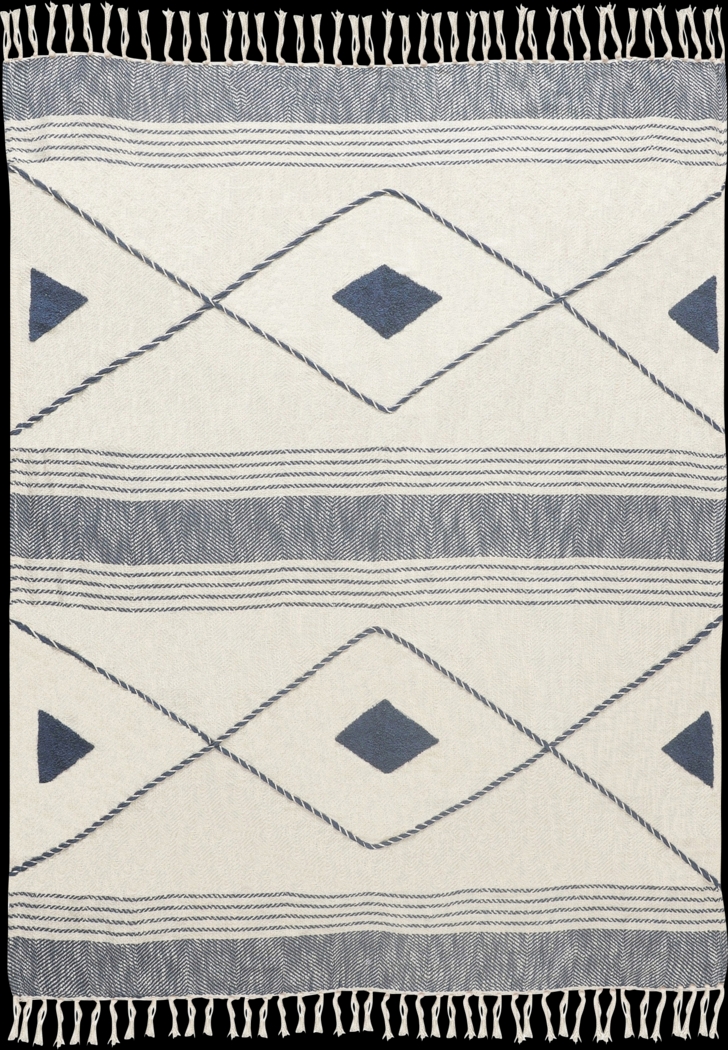 Allico Blue Throw Blanket - Thumbnail - Image 1