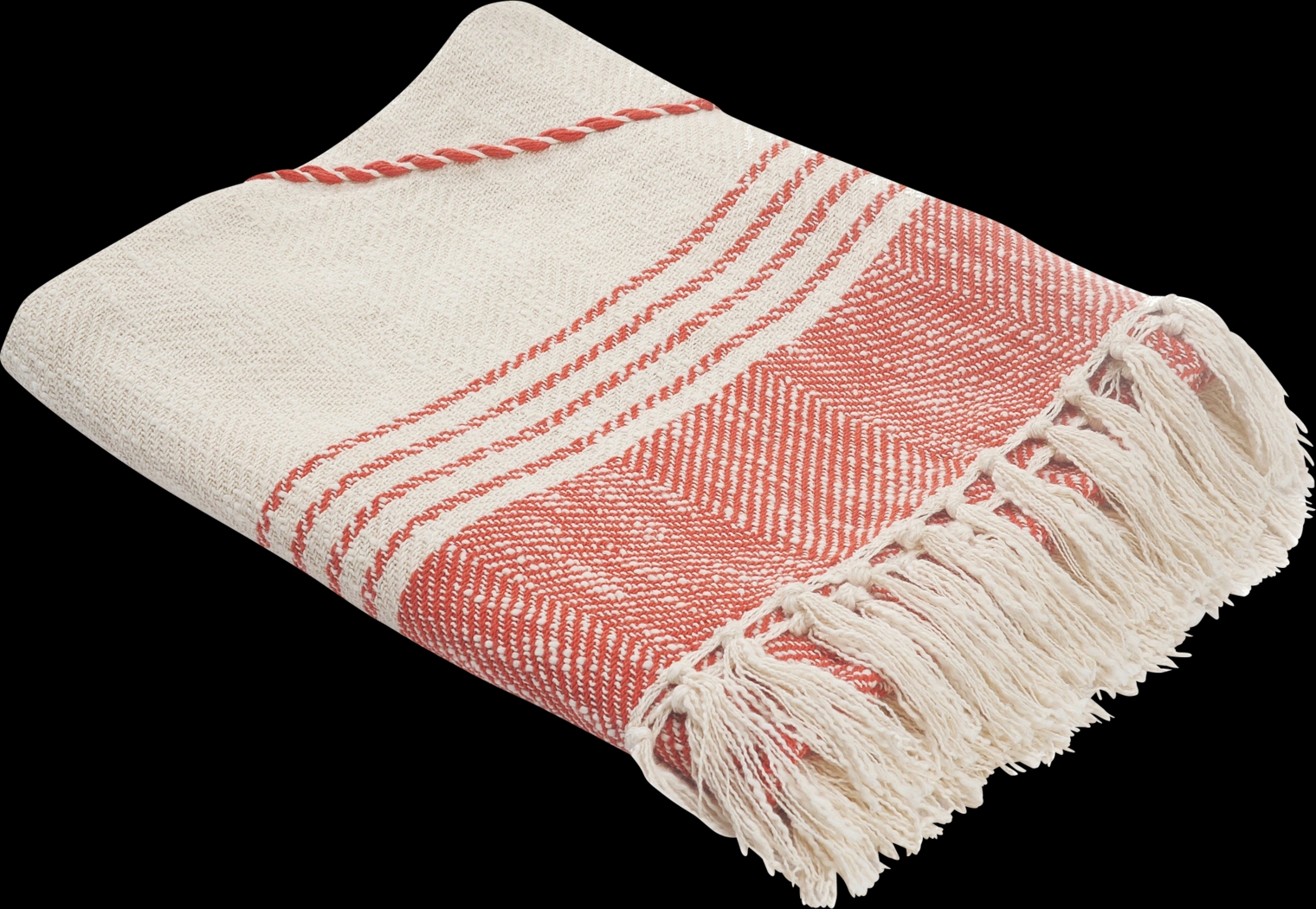 Allico Red Throw Blanket - Thumbnail - Image 3