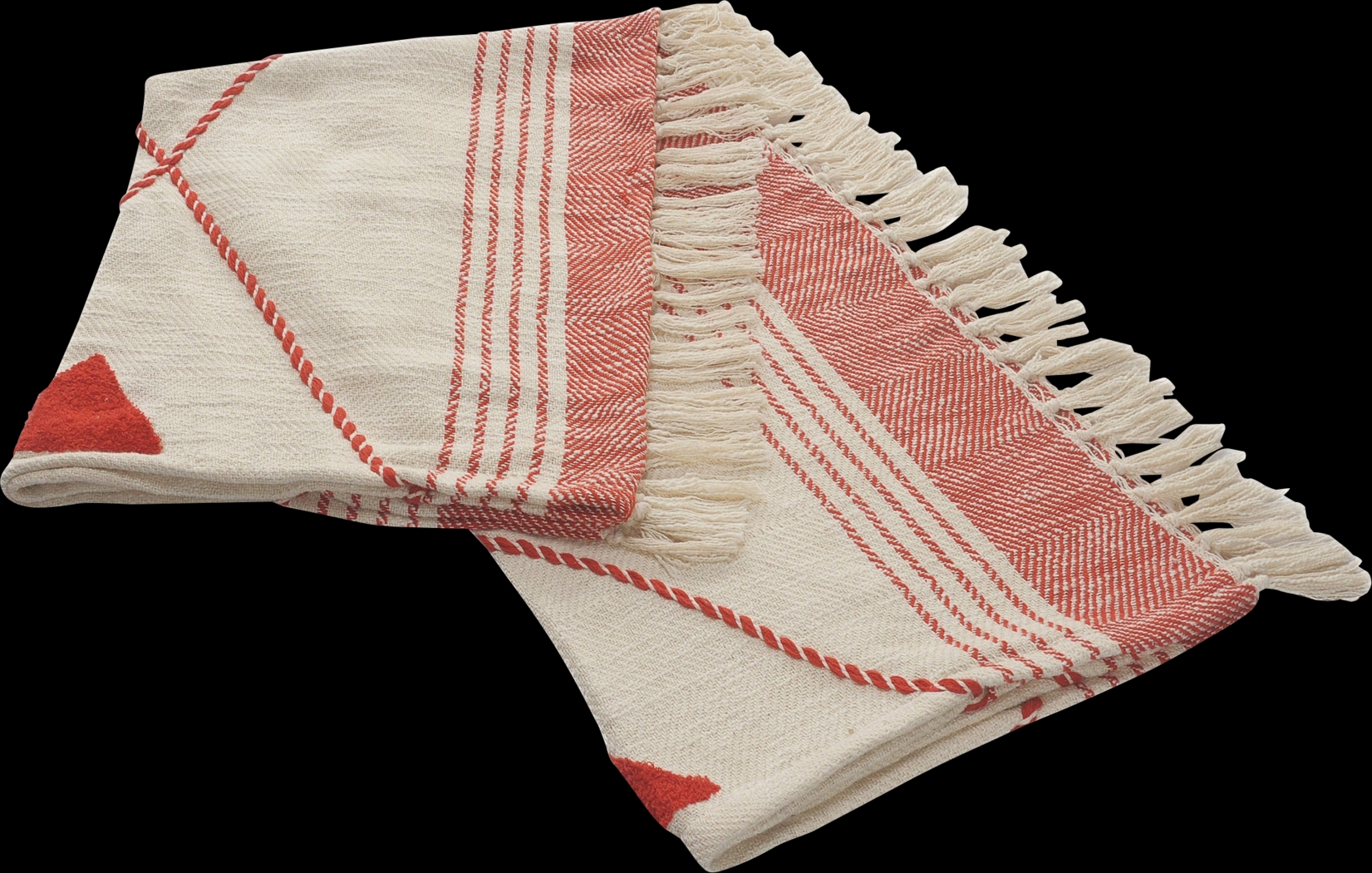 Allico Red Throw Blanket - Thumbnail - Image 4