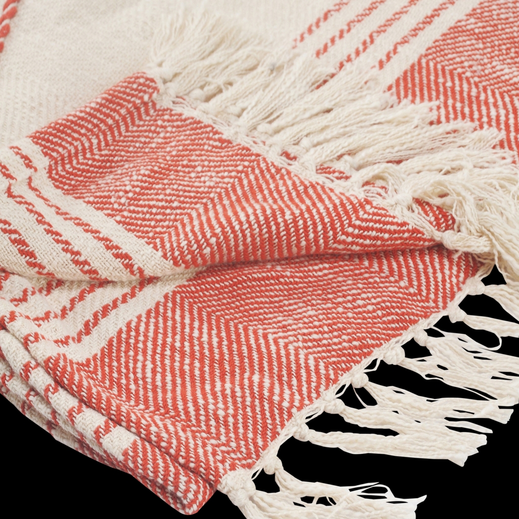 Allico Red Throw Blanket - Thumbnail - Image 5