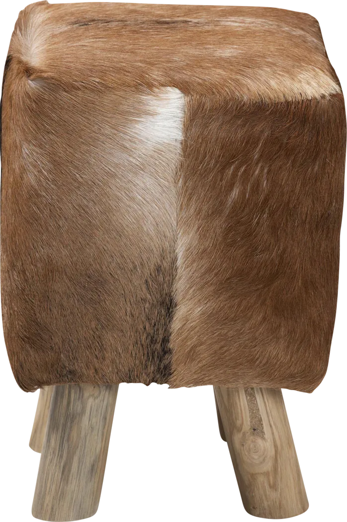 Allicoa Brown Ottoman - Thumbnail - Image 3