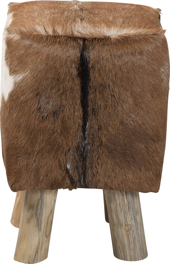 Allicoa Brown Ottoman - Thumbnail - Image 5