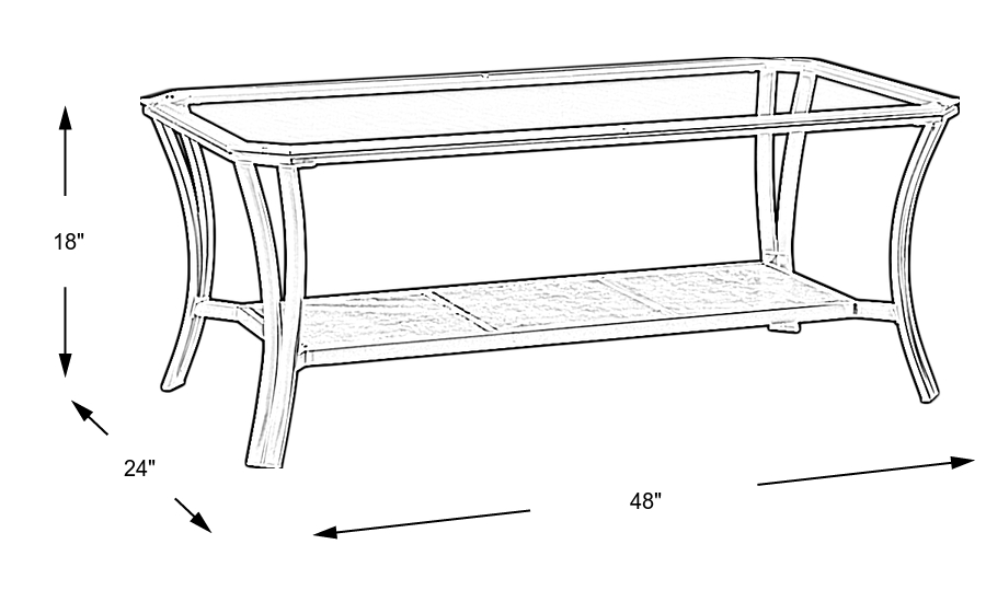 Dimension Image. Please refer to the Dimension Tab on this page for dimension details.