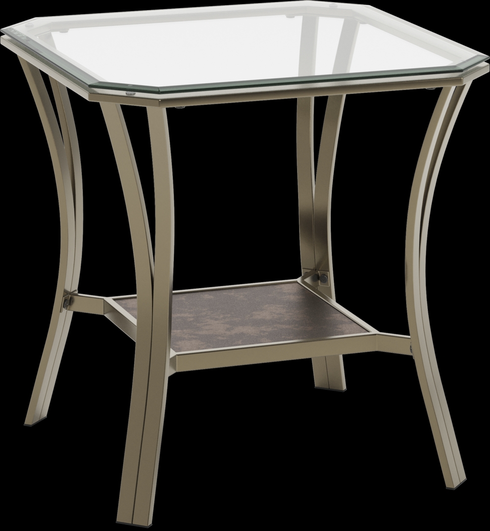 Allie Metal End Table - Thumbnail - Image 1