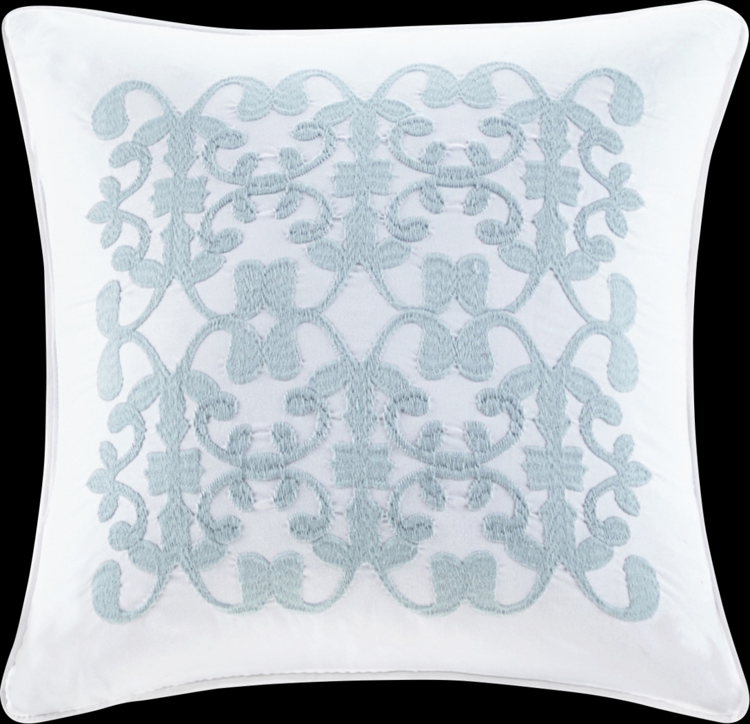 Allinda White 5 Pc King Comforter Set - Thumbnail - Image 10