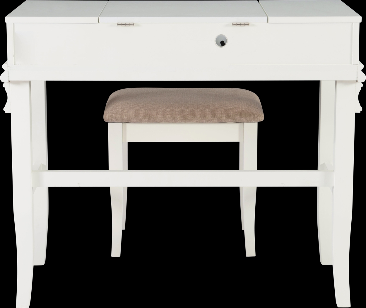 Alline White Vanity Set - Thumbnail - Image 11