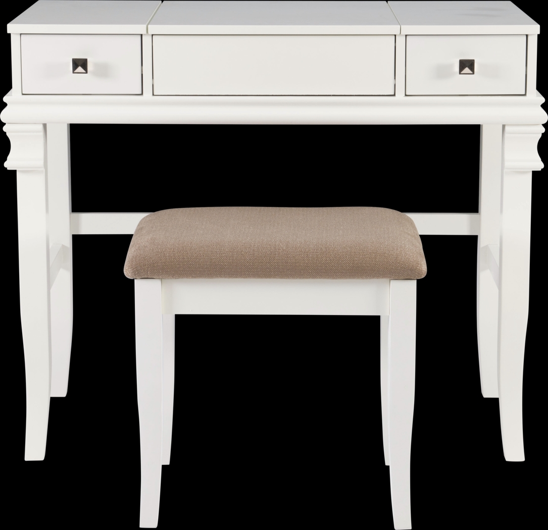 Alline White Vanity Set - Thumbnail - Image 8