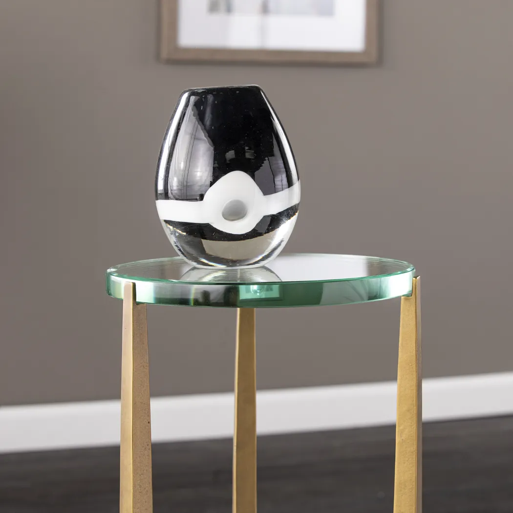 Alliquippa Brass End Table - Image 6