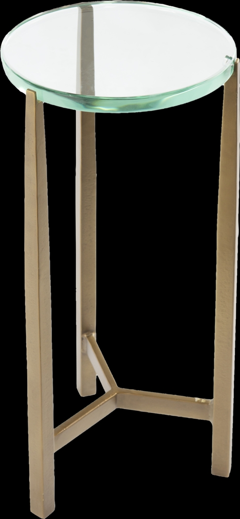 Alliquippa Brass End Table - Thumbnail - Image 1