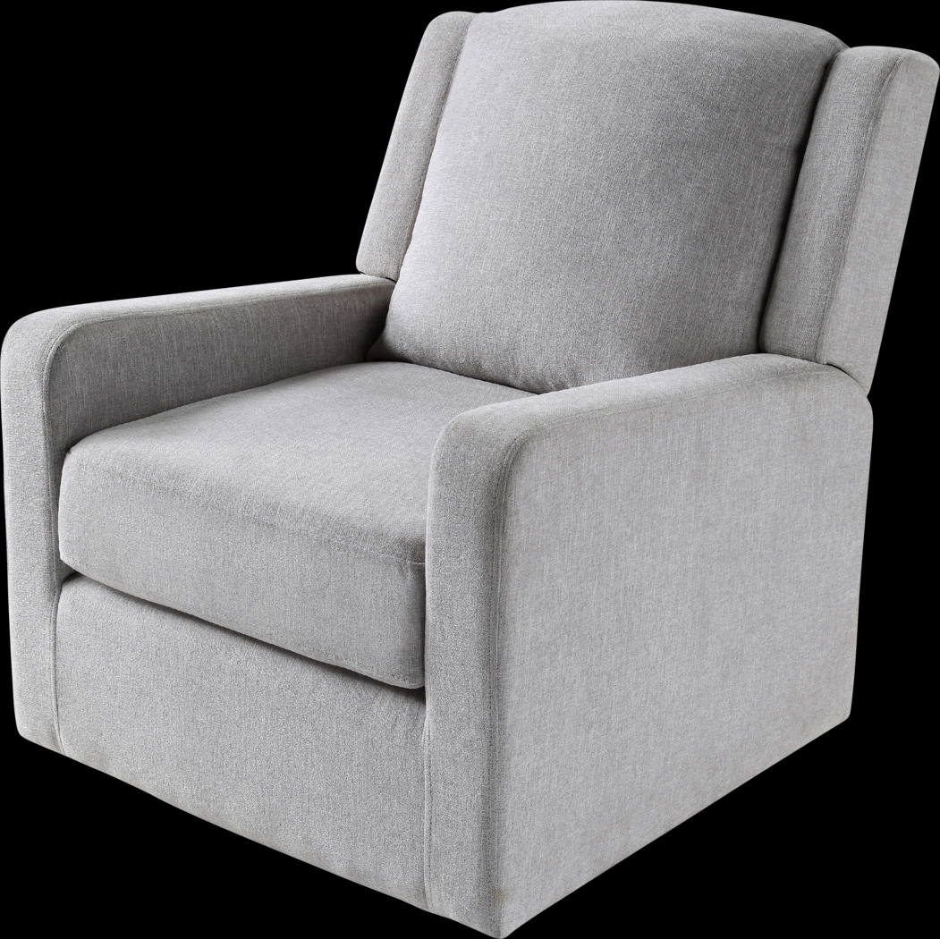 Allister Light Gray Accent Chair - Thumbnail - Image 1