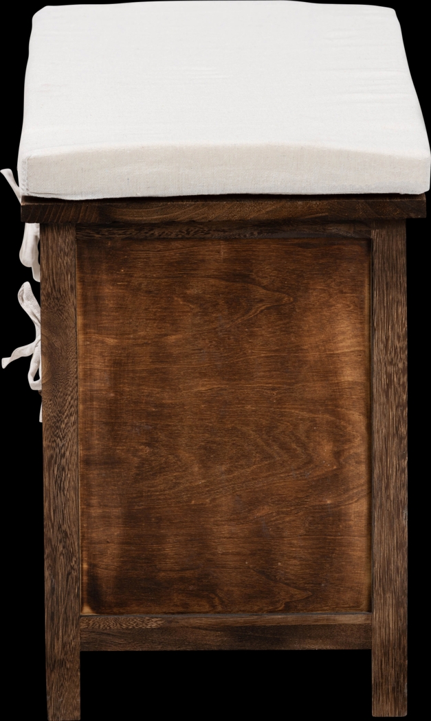 Allius Walnut Accent Bench - Thumbnail - Image 4