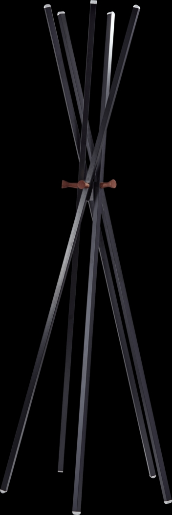 Allonby Black Coat Rack - Thumbnail - Image 1