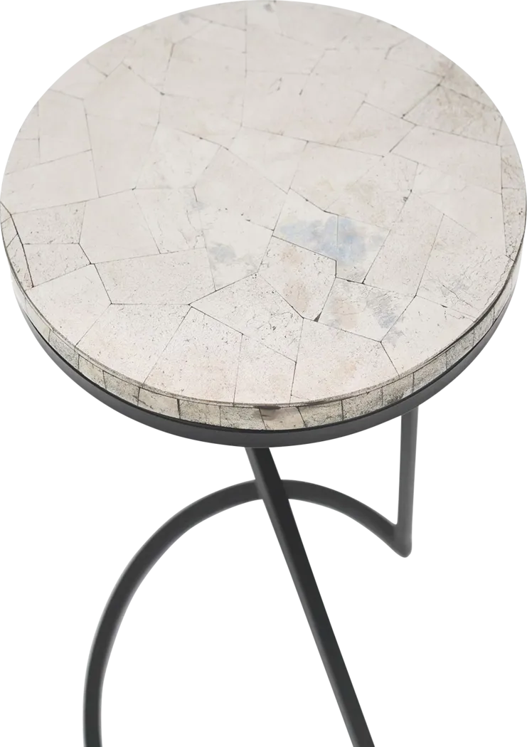 Allopex Silver End Table - Thumbnail - Image 2
