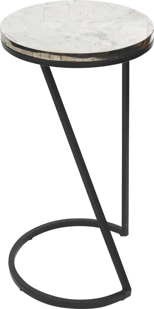 Allopex Silver End Table - Thumbnail - Image 1