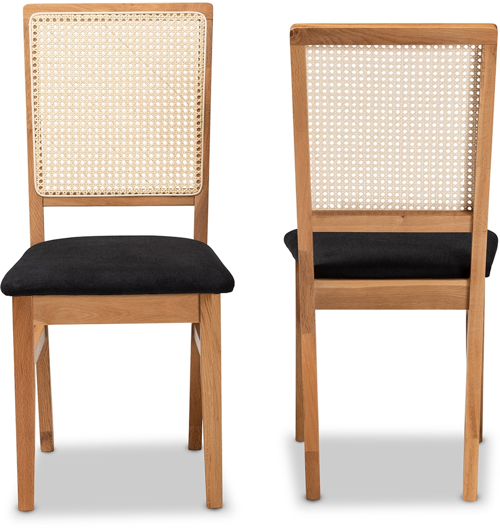 Allred Brown Dining Chair, Set of 2 - Thumbnail - Image 2