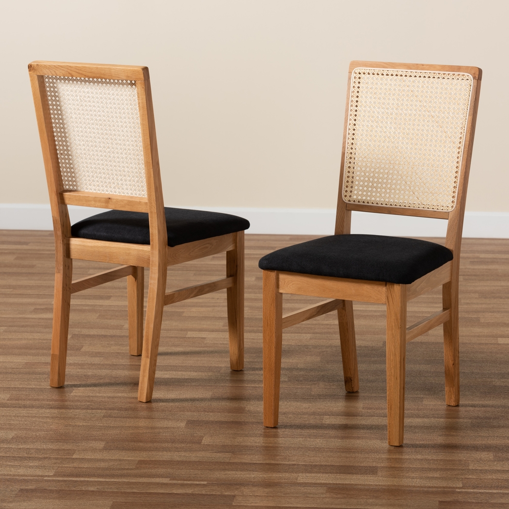 Allred Brown Dining Chair, Set of 2 - Thumbnail - Image 7