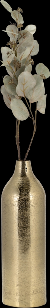 Allviena Gold 15 in. Vase - Thumbnail - Image 2