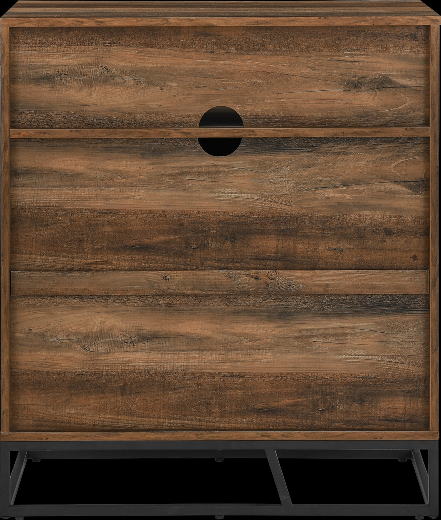 Allwood Brown Accent Cabinet - Thumbnail - Image 3