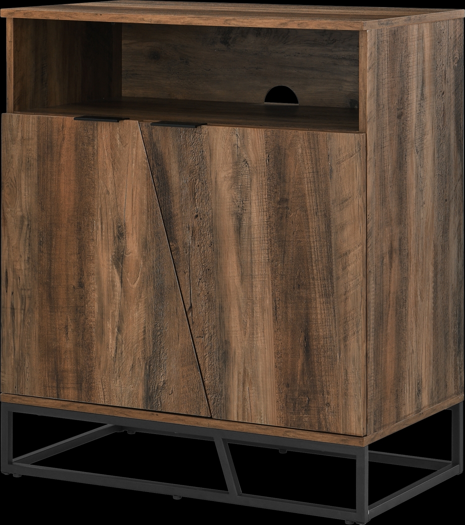 Allwood Brown Accent Cabinet - Thumbnail - Image 1