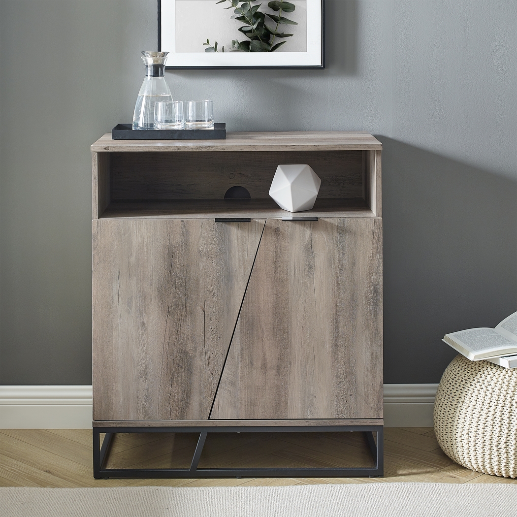 Allwood Gray Accent Cabinet - Thumbnail - Image 6