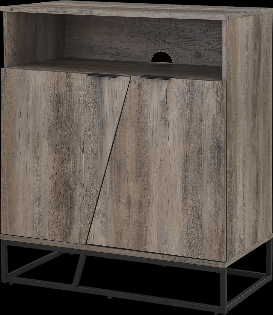 Allwood Gray Accent Cabinet - Thumbnail - Image 1