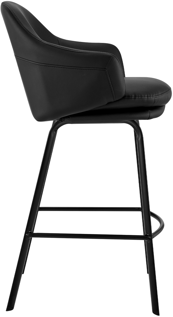 Allyan Black Counter Height Stool - Thumbnail - Image 3