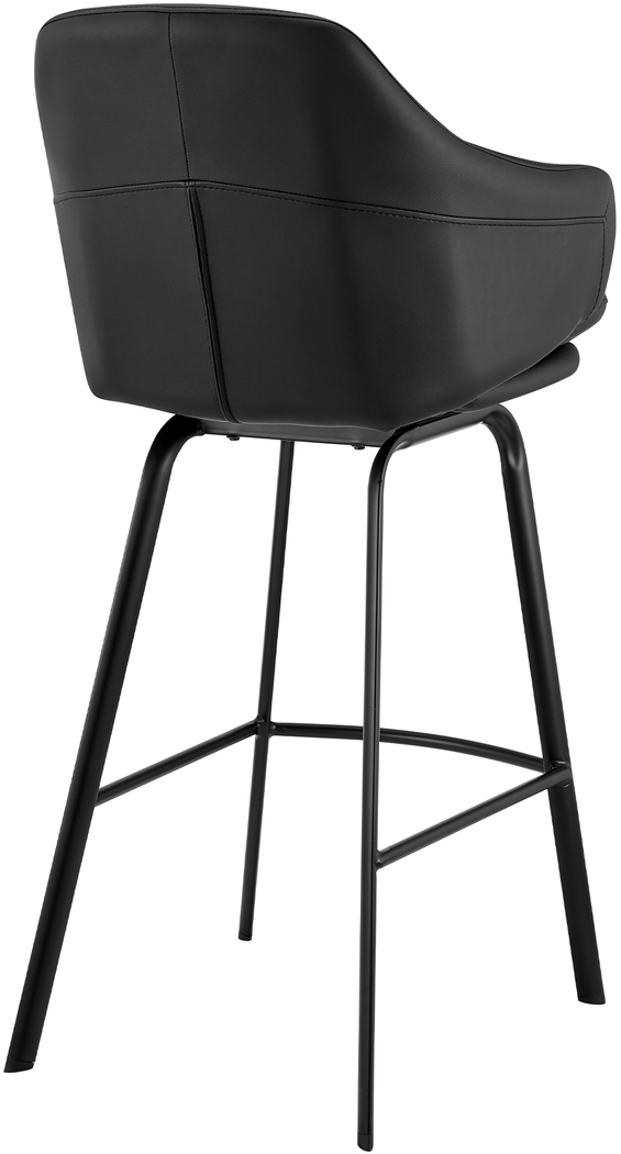 Allyan Black Counter Height Stool - Thumbnail - Image 4