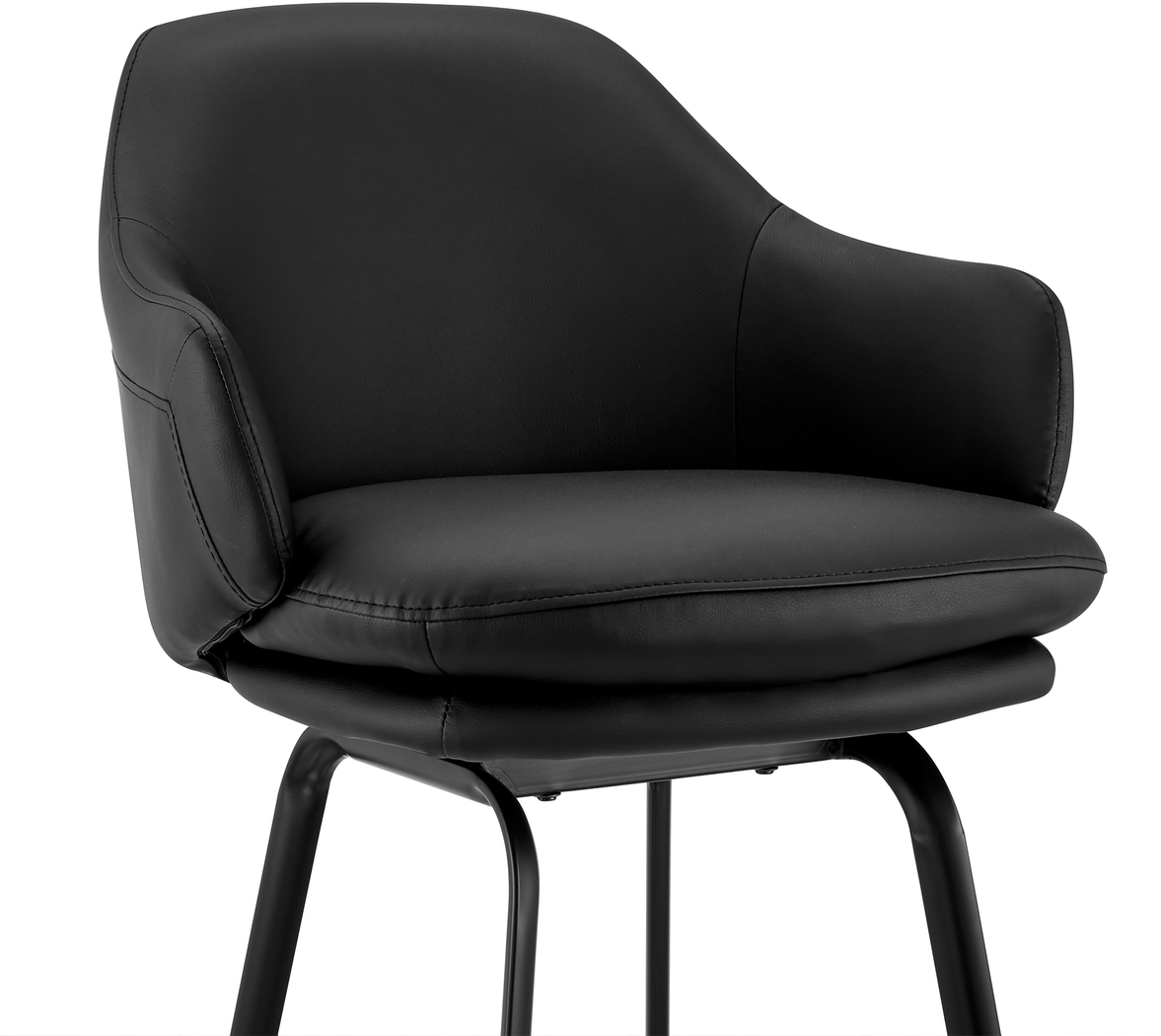 Allyan Black Counter Height Stool - Thumbnail - Image 6