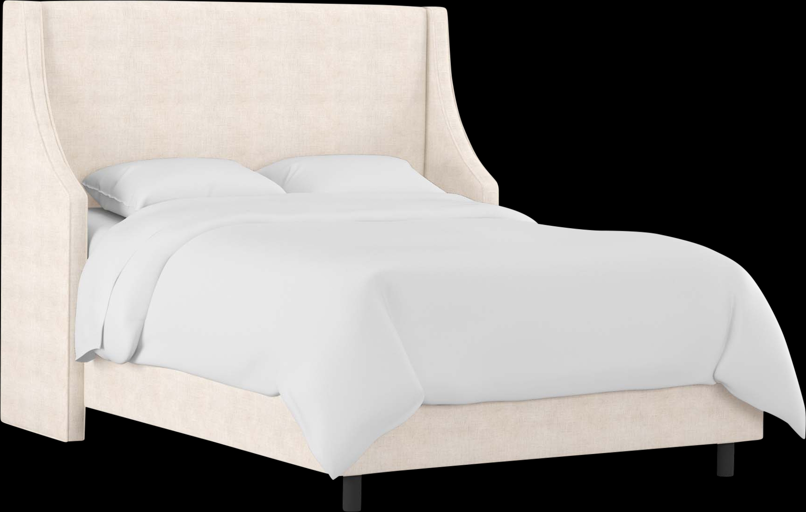 Allyena Cream California King Bed - Thumbnail - Image 1