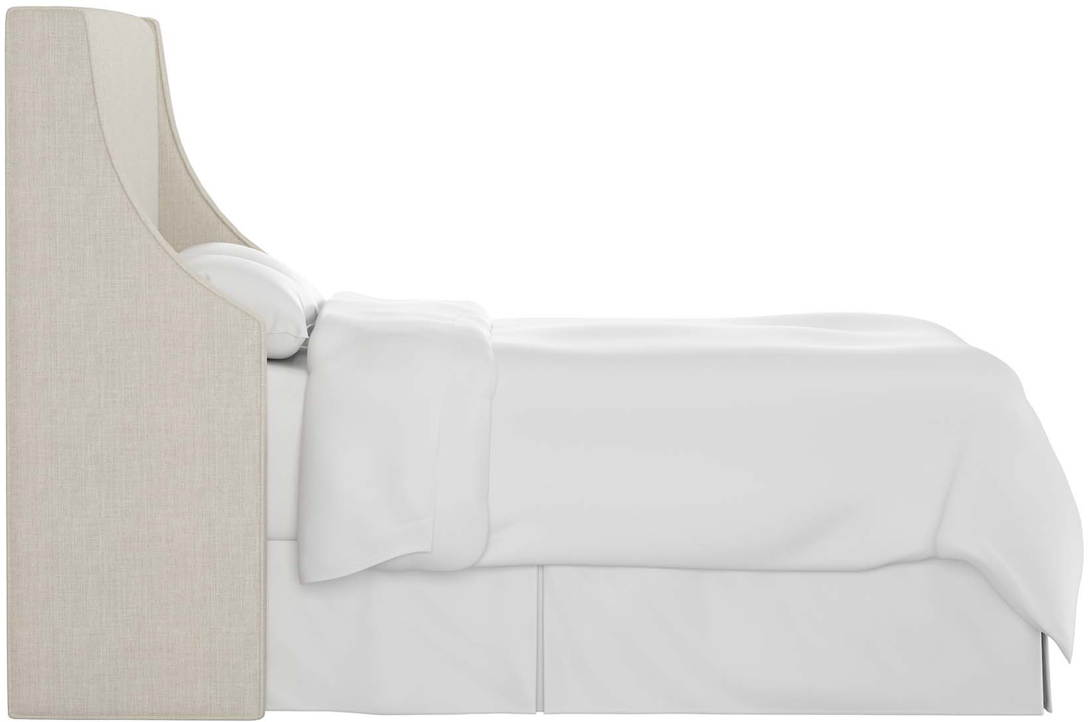 Allyena Cream King Headboard - Thumbnail - Image 3