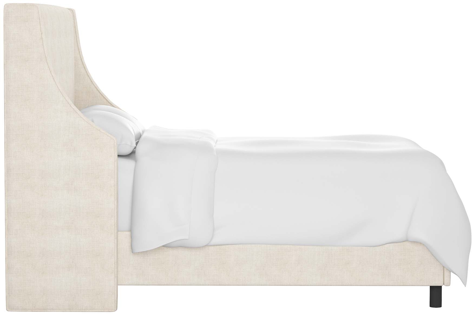 Allyena Cream Queen Bed - Thumbnail - Image 3