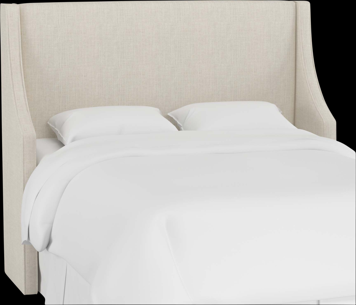 Allyena Cream Queen Headboard - Thumbnail - Image 1