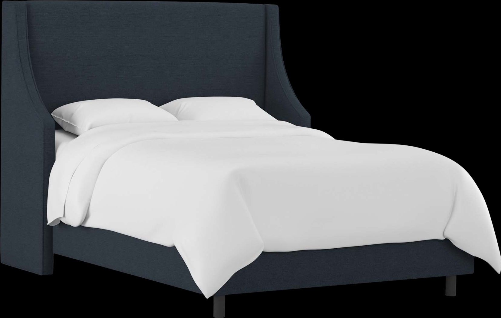 Allyena Navy Full Bed - Thumbnail - Image 1