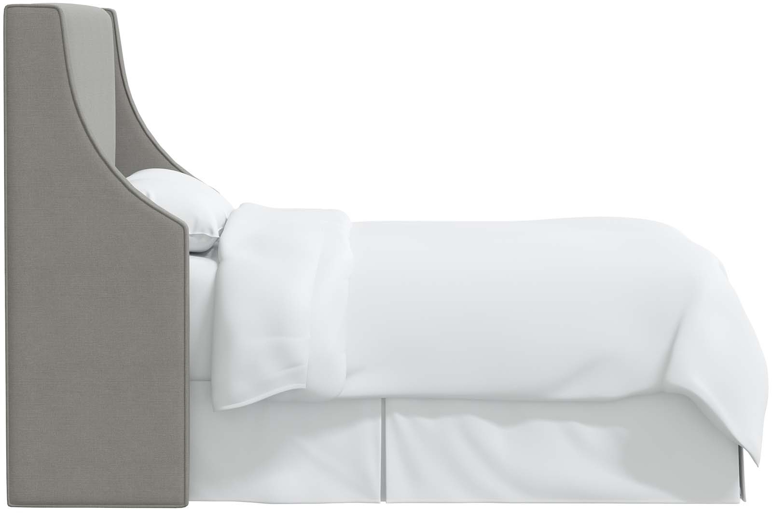 Allyena Gray Queen Headboard - Thumbnail - Image 3