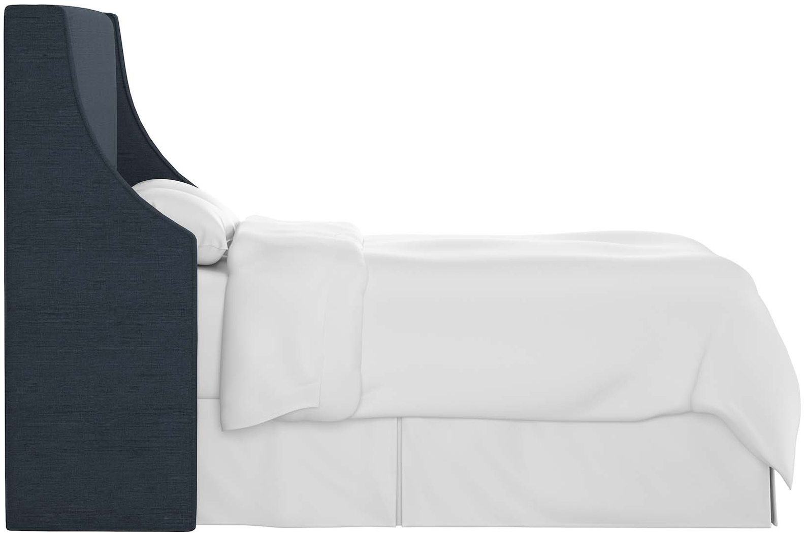 Allyena Navy King Headboard - Thumbnail - Image 3