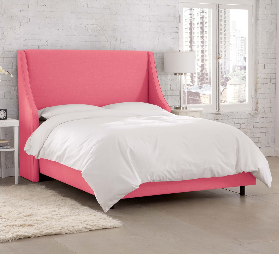 Allyena Pink Twin Bed - Thumbnail - Image 5