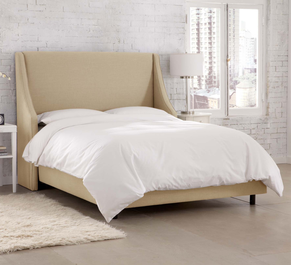 Allyena Sand California King Bed - Thumbnail - Image 2