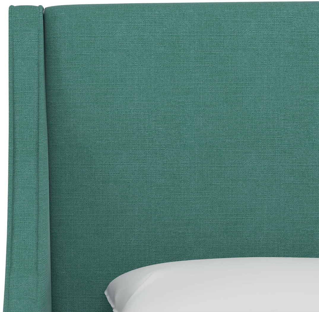Allyena Teal Queen Headboard - Thumbnail - Image 4