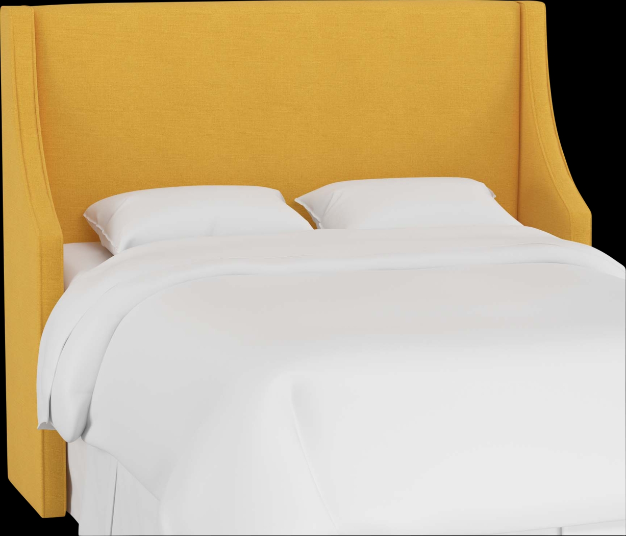 Allyena Yellow California King Headboard - Thumbnail - Image 1