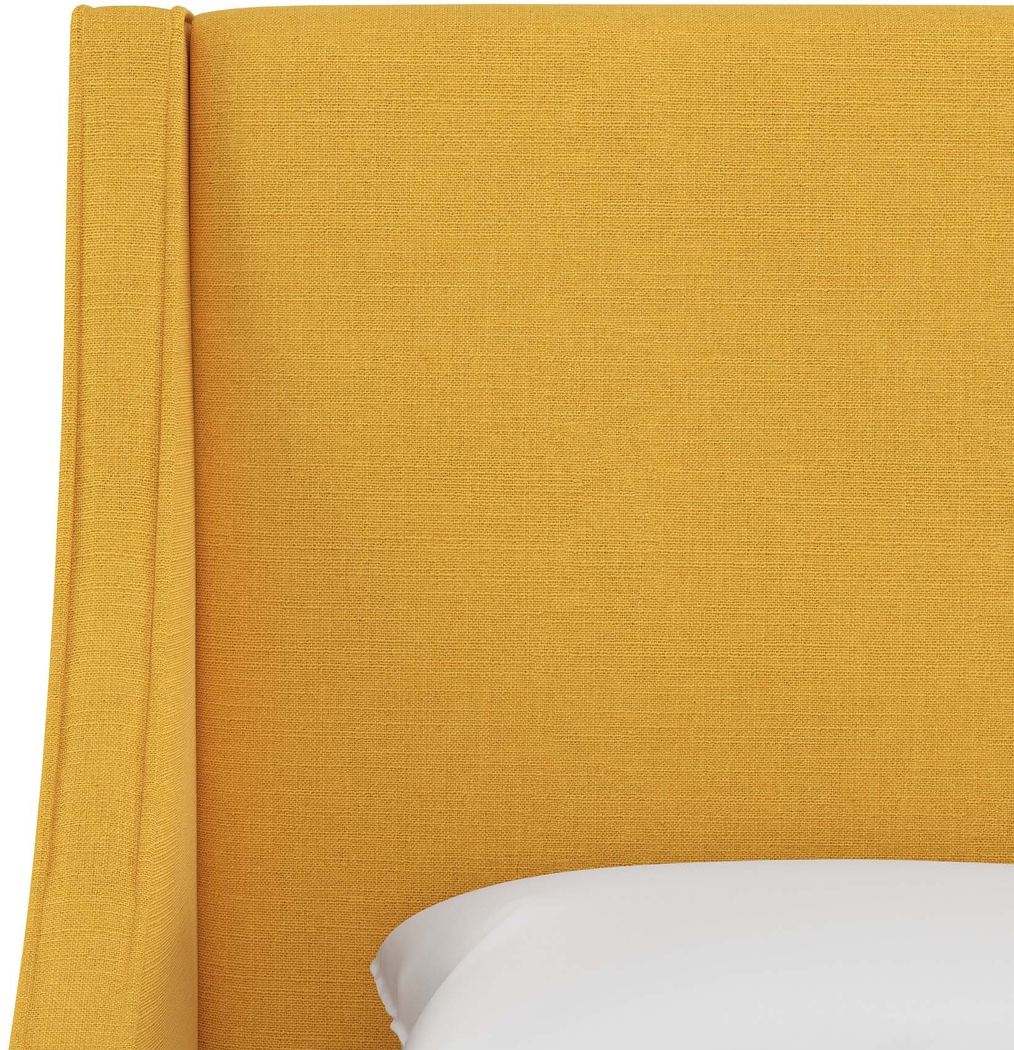 Allyena Yellow Queen Bed - Thumbnail - Image 4