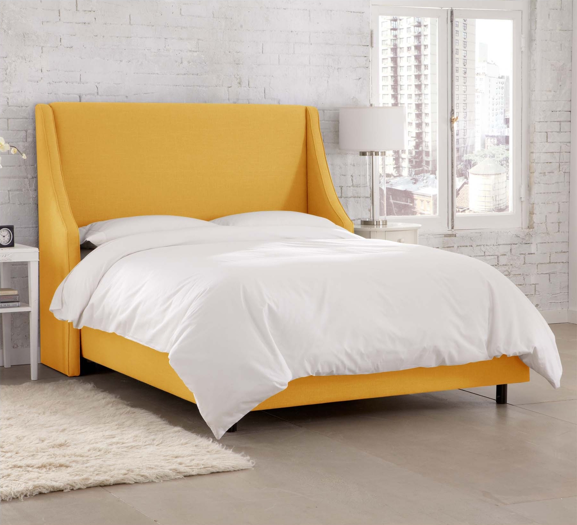 Allyena Yellow Twin Bed - Thumbnail - Image 5