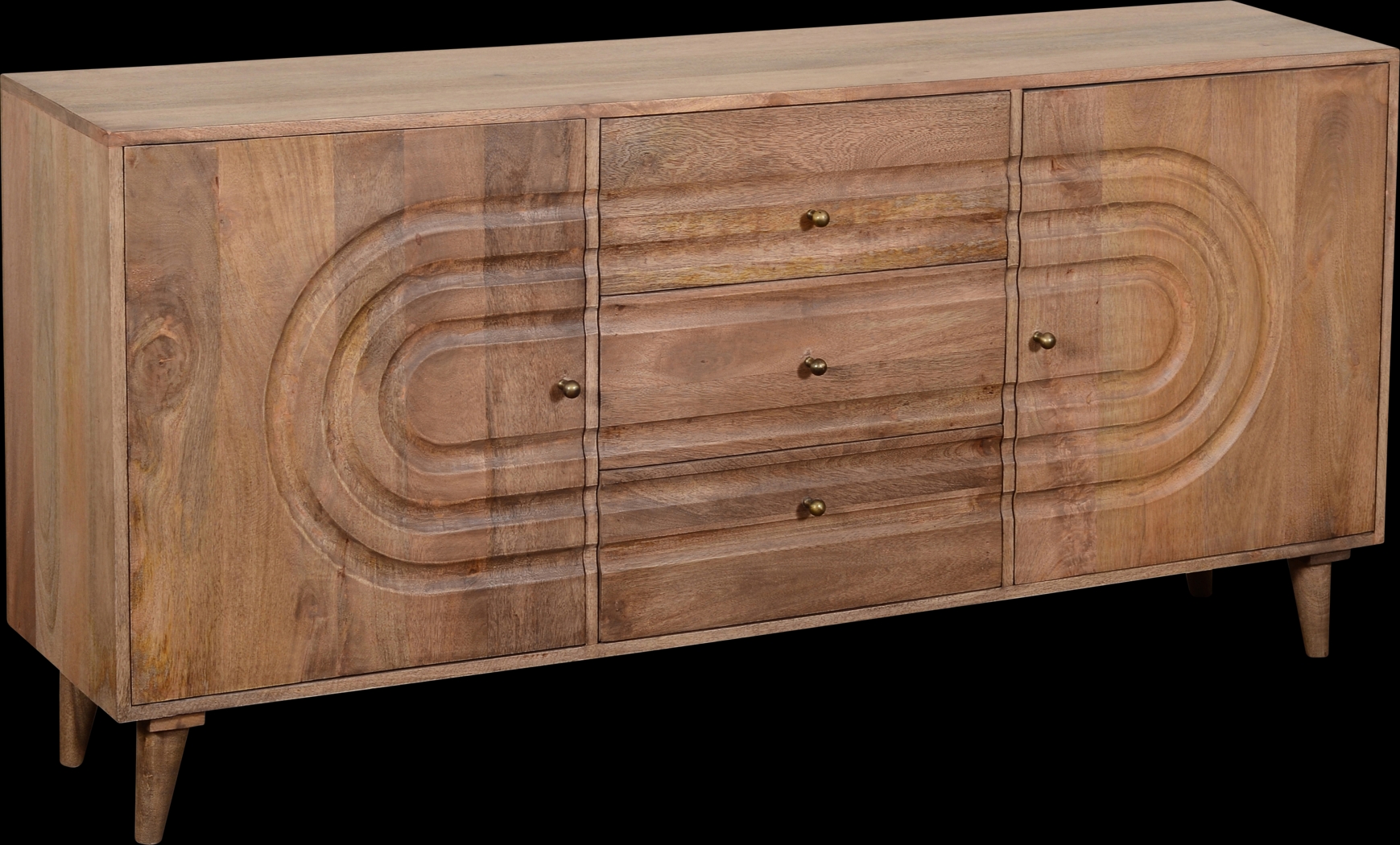 Allynwood Brown Sideboard - Thumbnail - Image 1