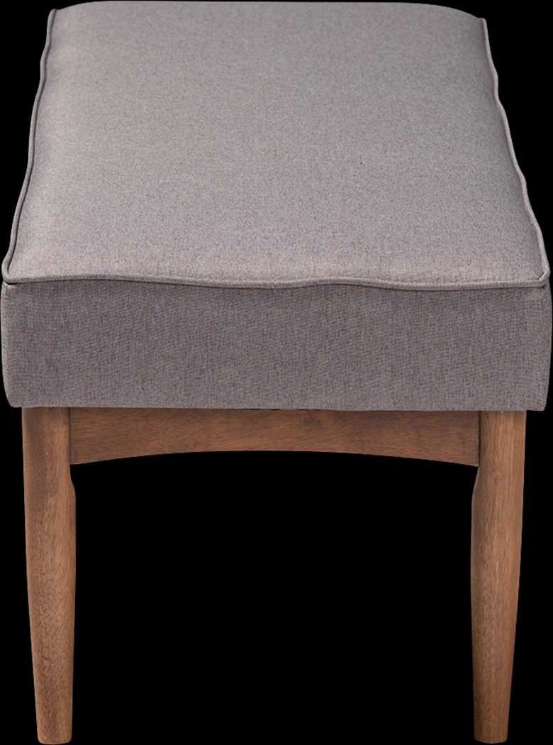 Allyson Gray Accent Bench - Thumbnail - Image 3