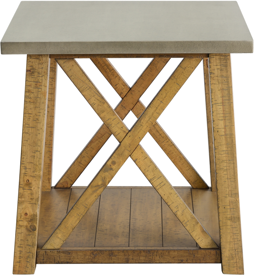 Allyson Natural End Table - Thumbnail - Image 3