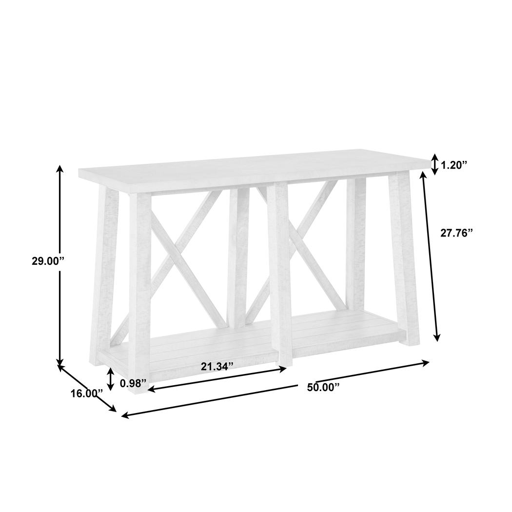 Allyson Natural Sofa Table - Thumbnail - Image 9
