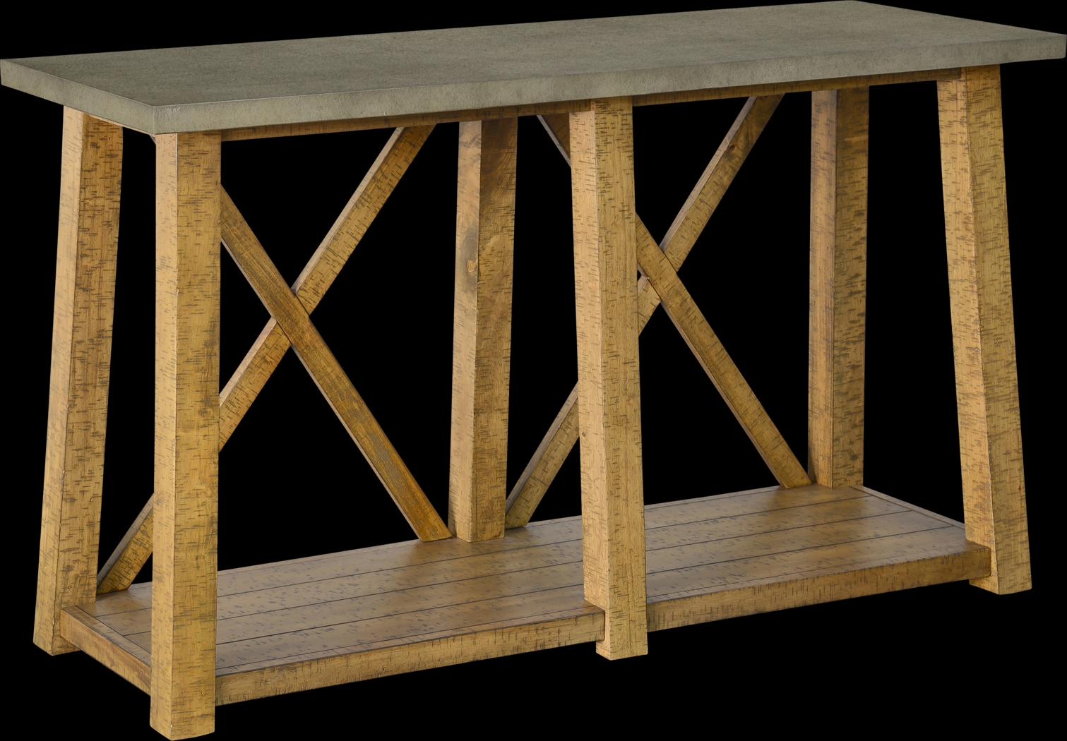 Allyson Natural Sofa Table - Thumbnail - Image 1