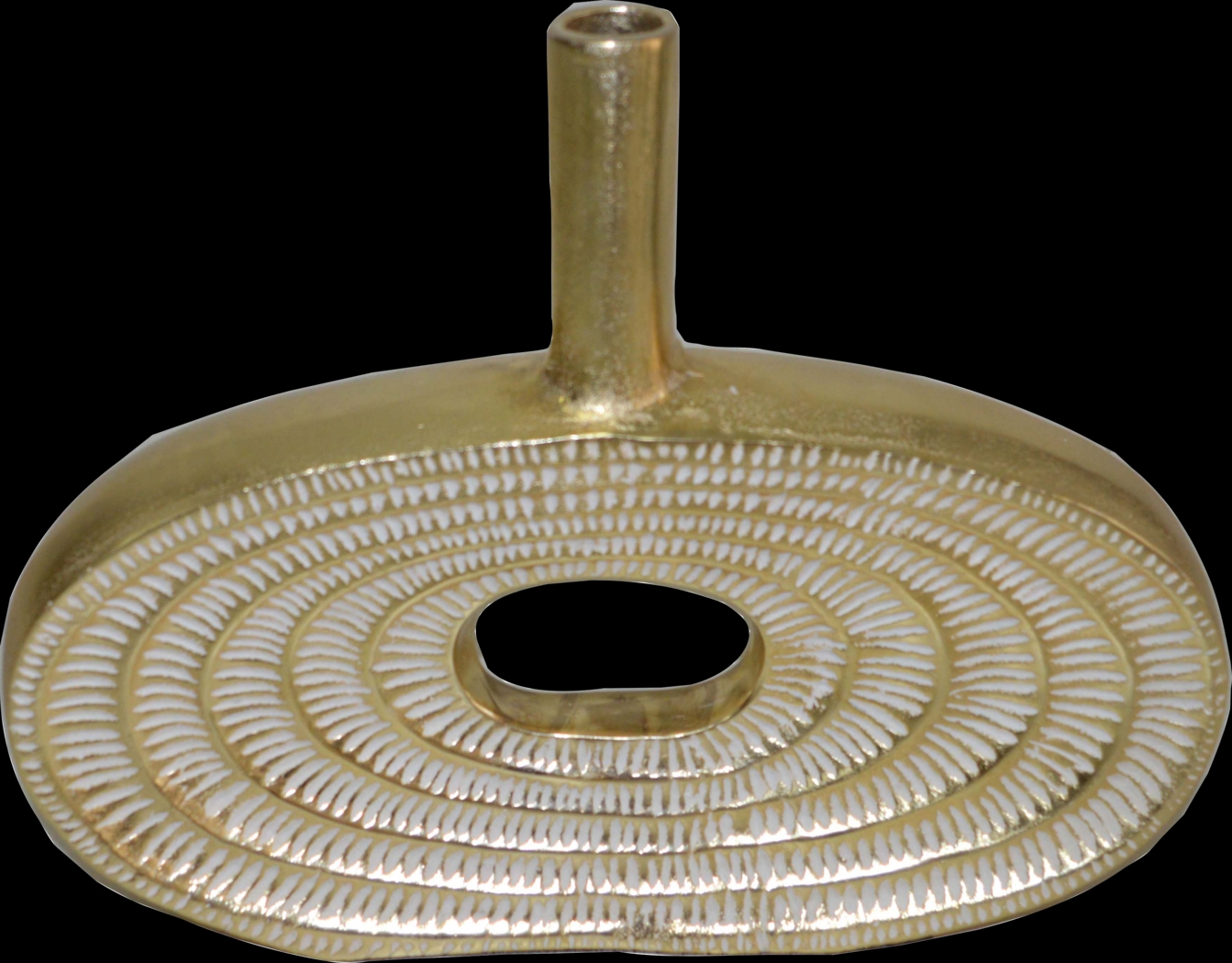 Almadin Gold 10 in. Vase - Thumbnail - Image 1