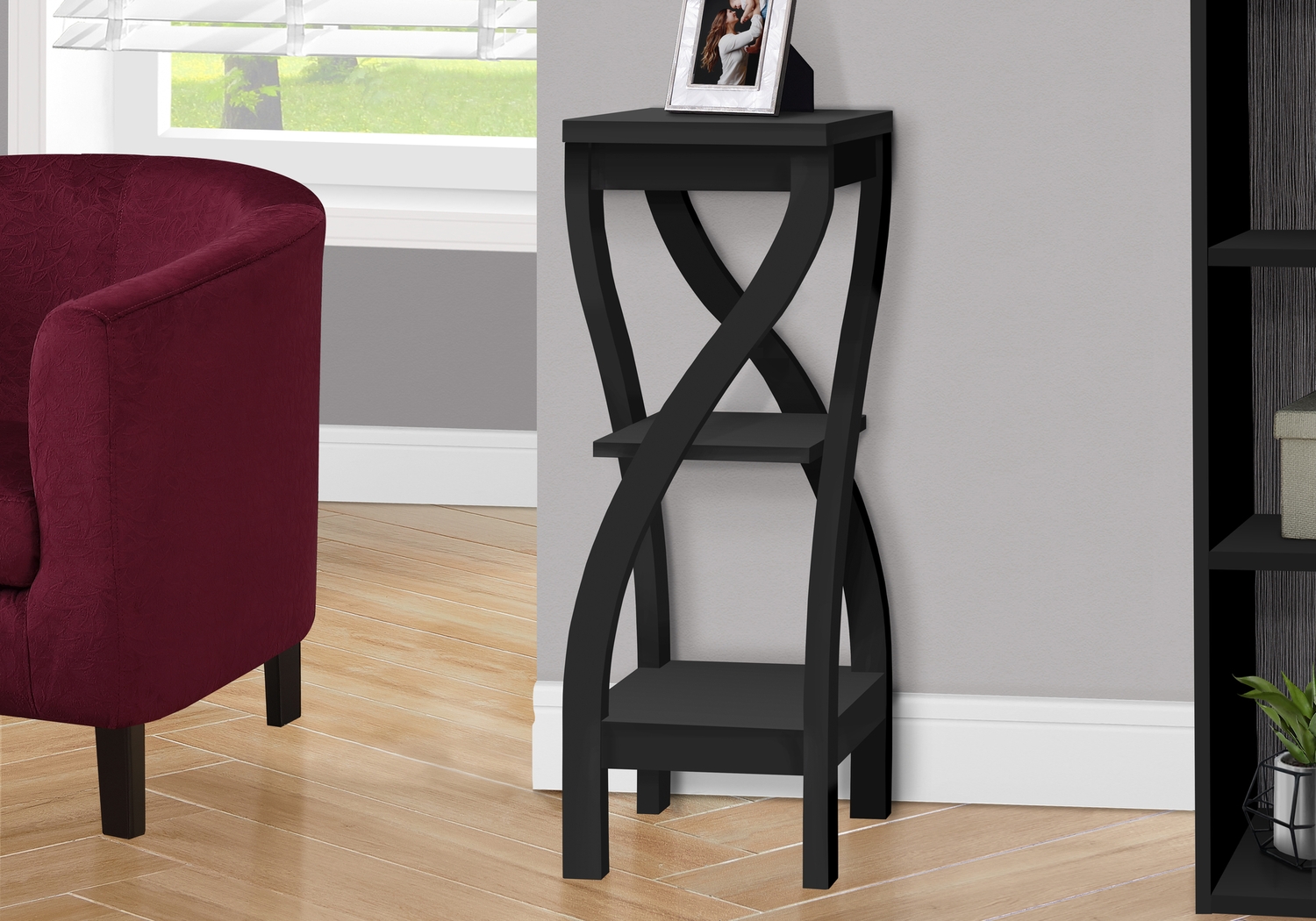 Almendariz Black Accent Table - Thumbnail - Image 7