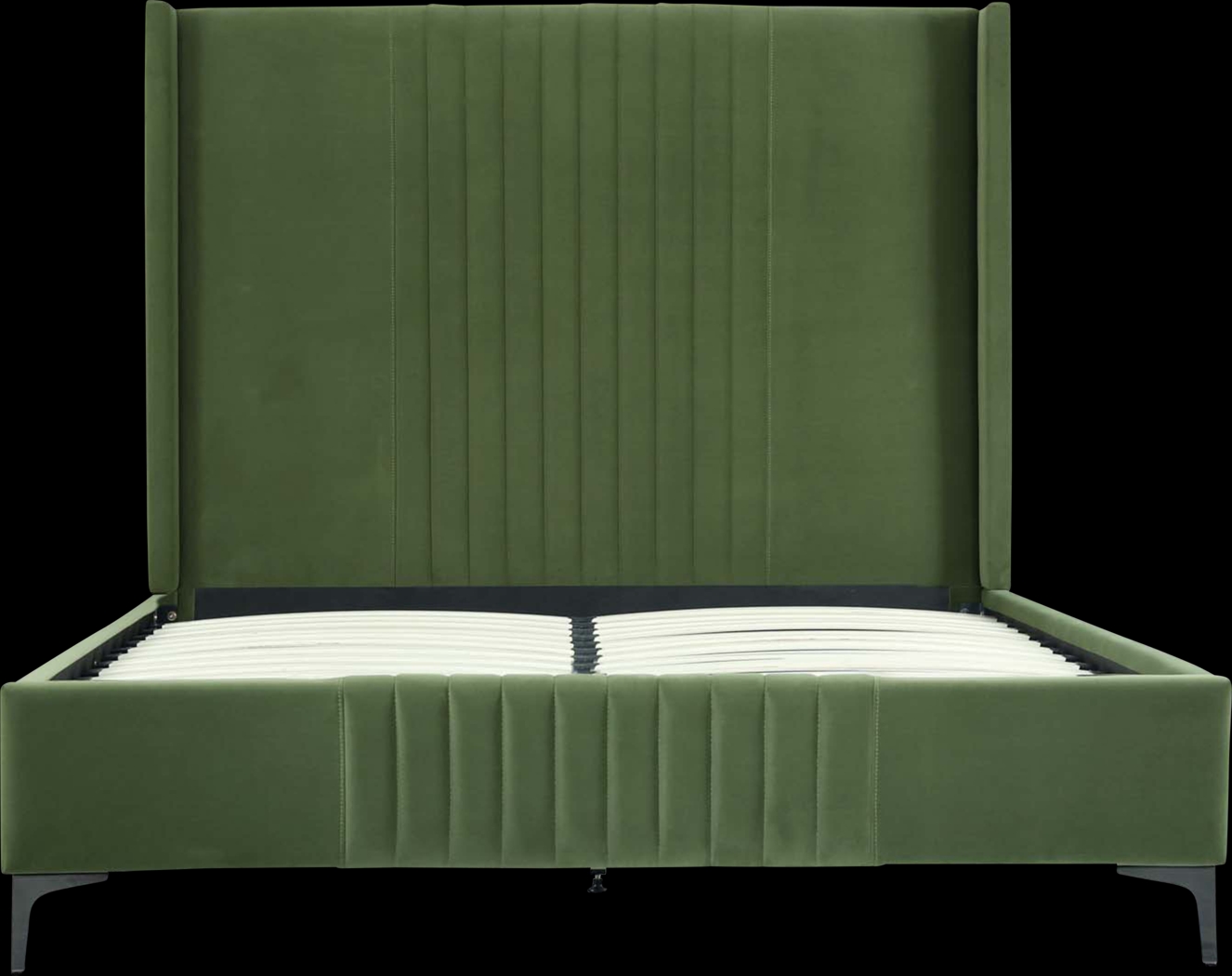 Almendra Green Queen Bed - Thumbnail - Image 3